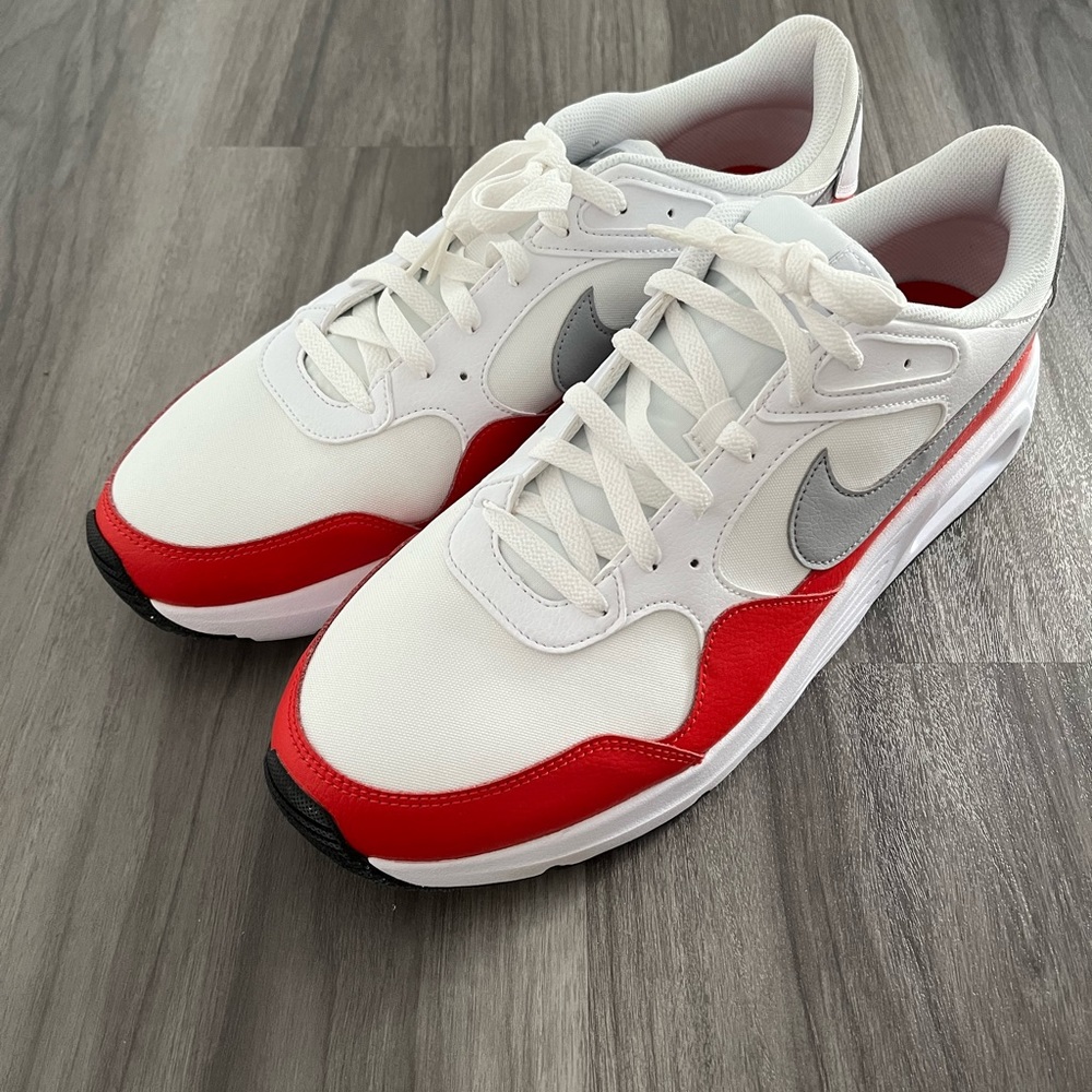 Nike Air Max SC White University Red 📕